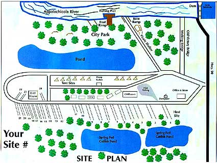 Chattahoochee RV Park Site Plan